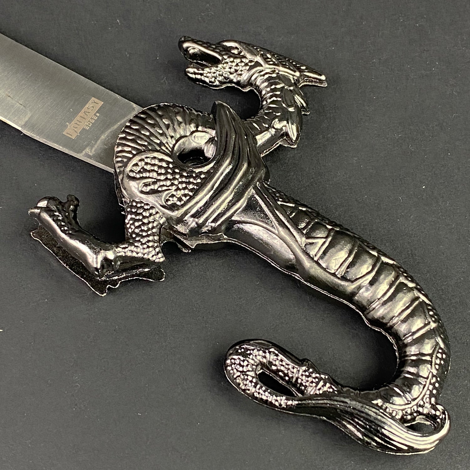 10" Fantasy Dragon Dagger Green Fitting