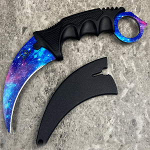 Falcon 3 PCS Galaxy Set. Tactical Knives & Karambit