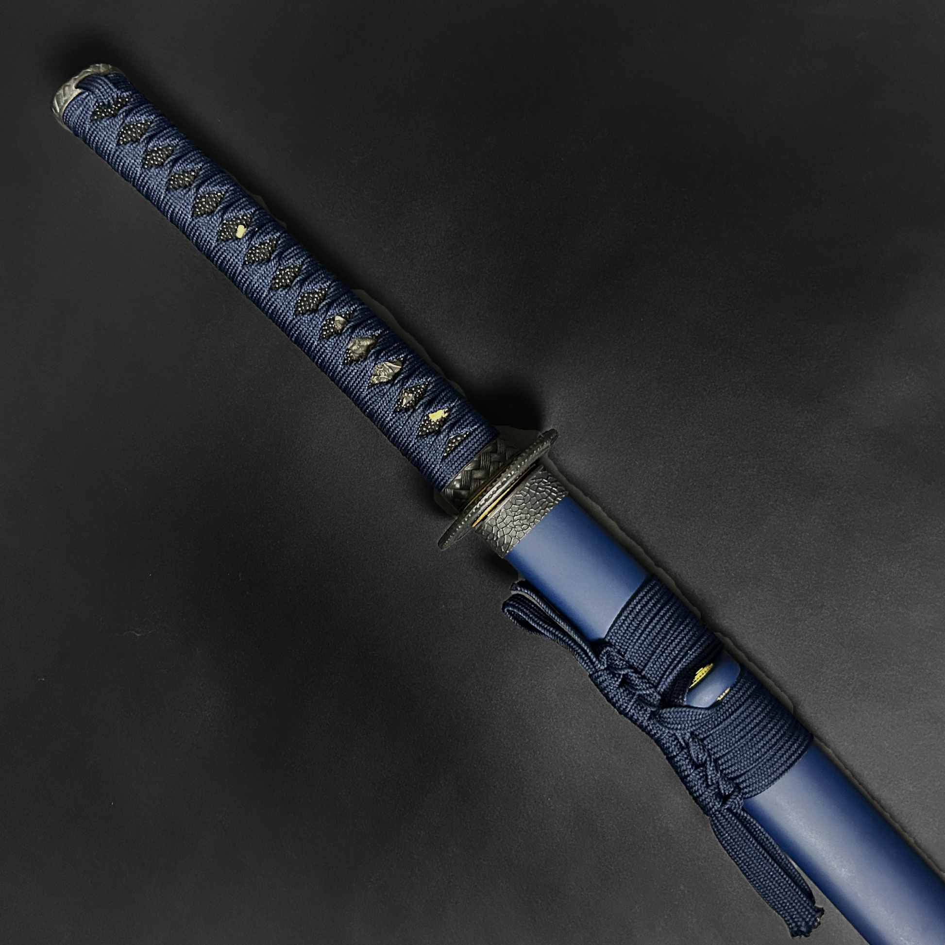 Blue "Mizuchi"(The Hornless Dragon) Katana