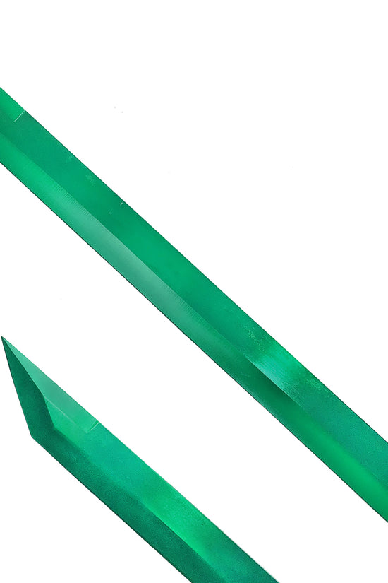 2 PCs Green Machete Set