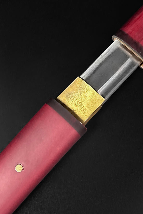 Musha Shirasaya (Burgundy)
