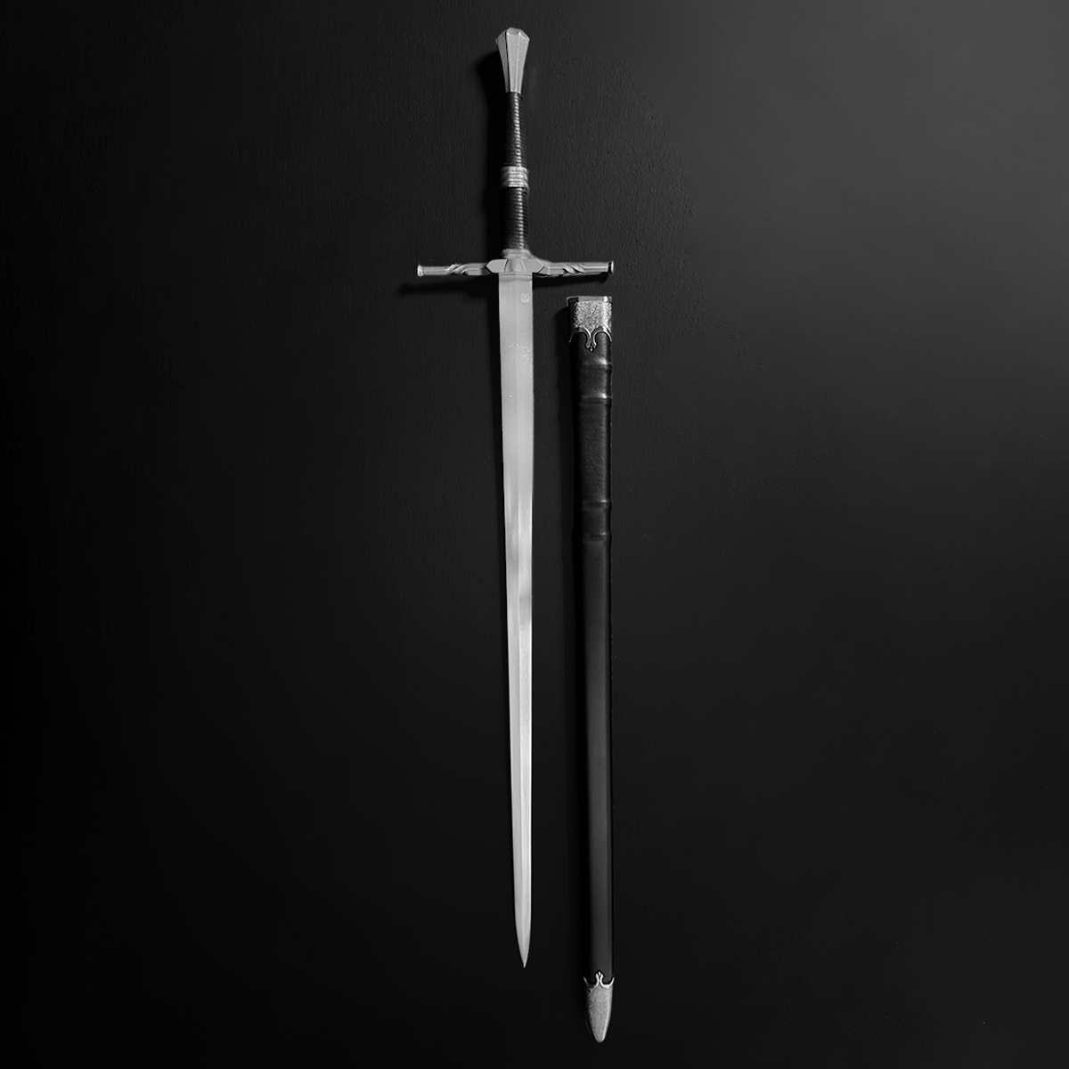 Knight's Collection Elite - 47" Hand-Forged Medieval Sword