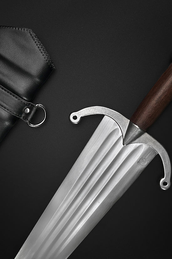 Knight's Collection Hand-Forged Medieval Cinquedea Dagger