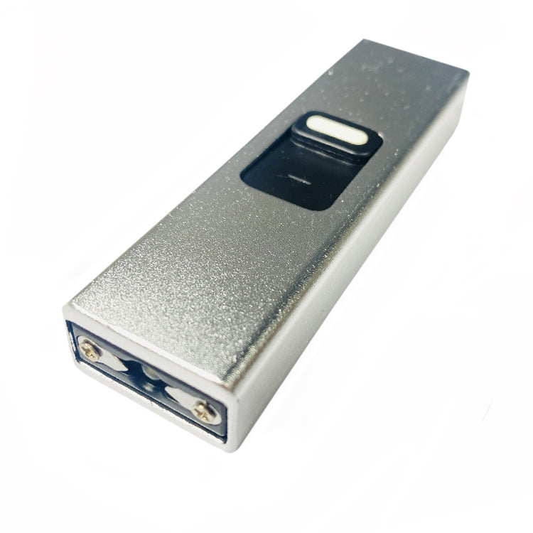 3 1/2" Silver Mini Stun Gun w/ Flashlight Pink