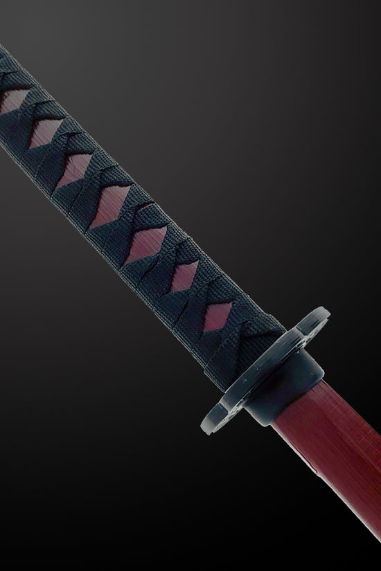31 1/2" Bokken Red Wooden Practice Samurai Sword