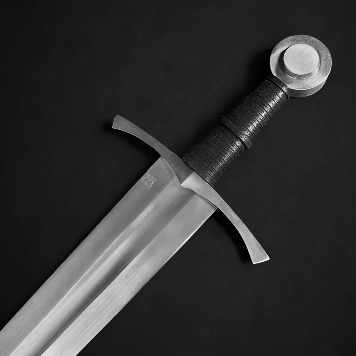 Medieval Broadsword - 37.8"  Hand-Forged Medieval Sword