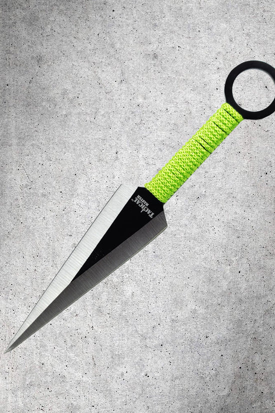 27" Machete With 3-Piece Throwing Knives Set