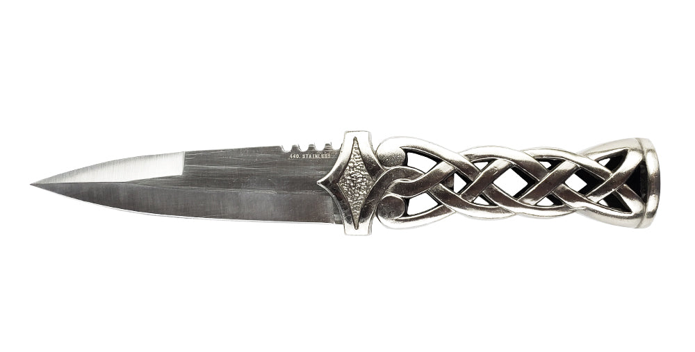 9" Green Scottish Dirk Dagger