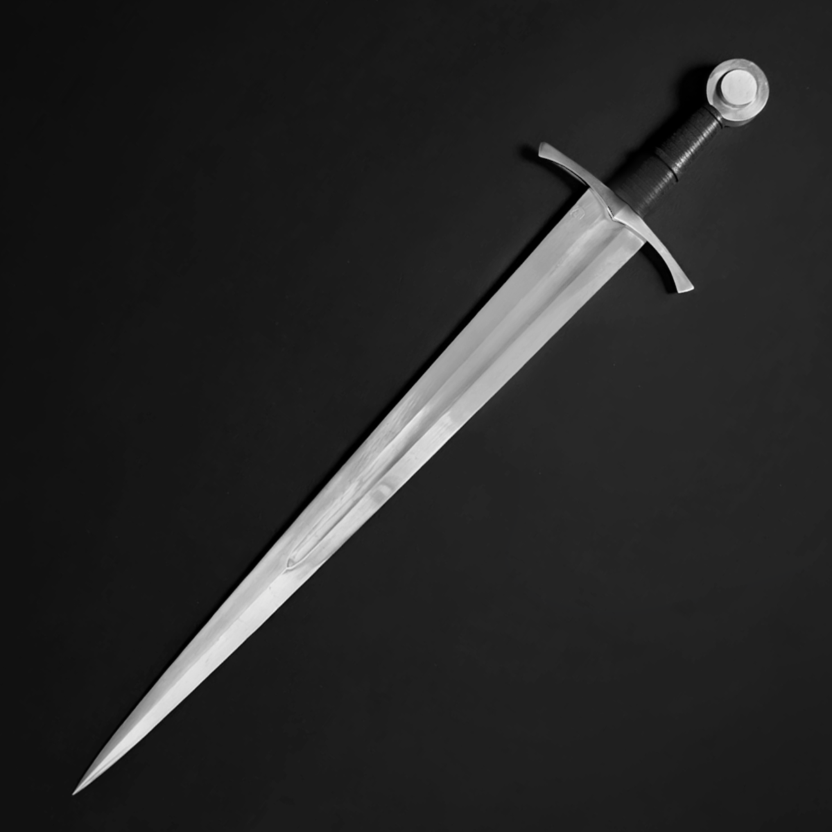 Medieval Broadsword - 37.8"  Hand-Forged Medieval Sword
