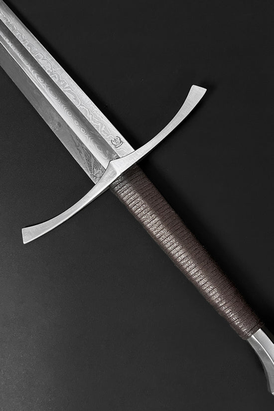 Knight's Collection Damascus Medieval Sword