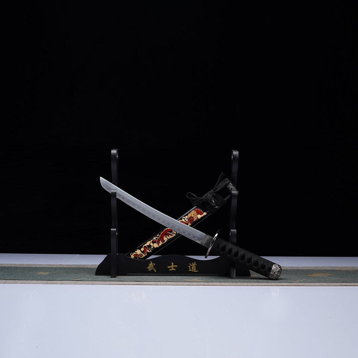 Black Dragon 3-Piece Samurai Sword Set | SA124BK-DG