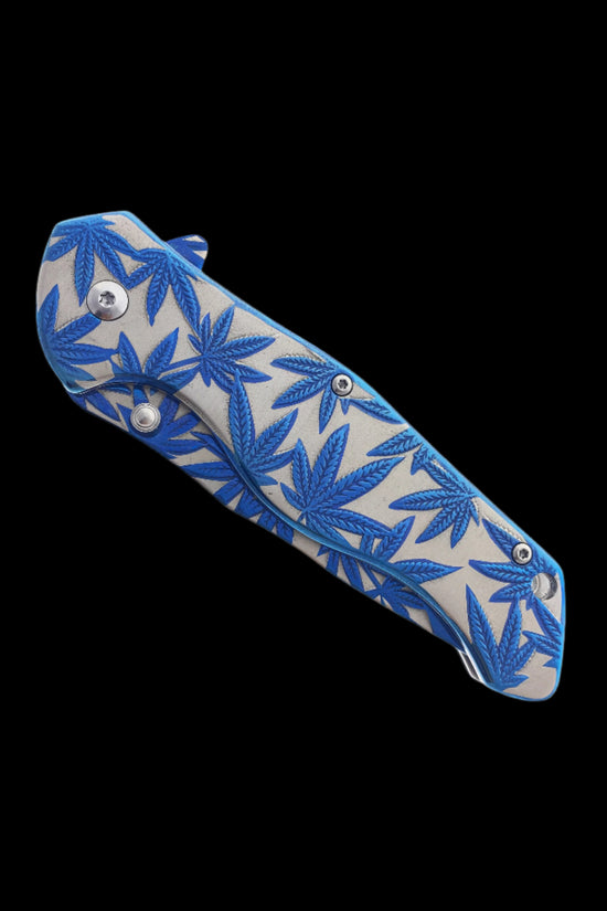 Falcon Spring Assisted Pocket Knife featuring an 8