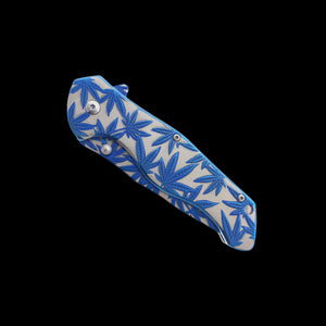 Falcon Spring Assisted Pocket Knife featuring an 8