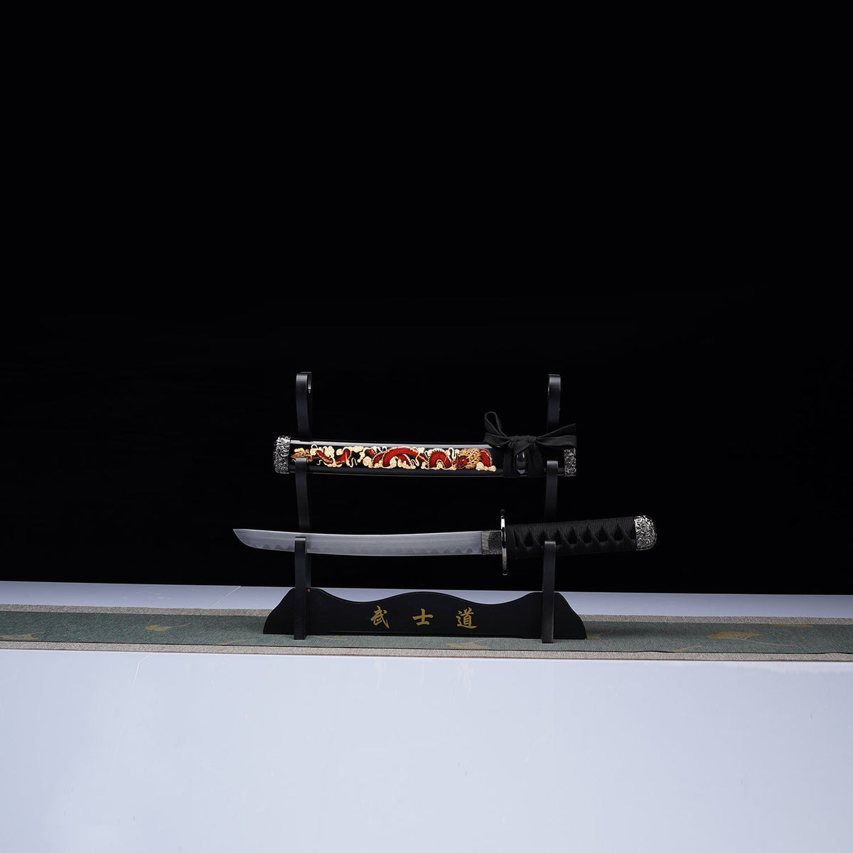 Black Dragon 3-Piece Samurai Sword Set | SA124BK-DG