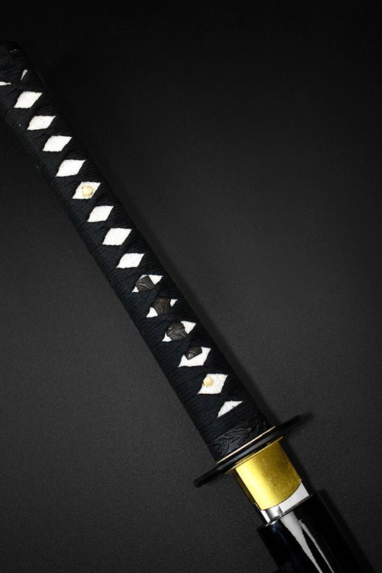 Japanese katana hilt and tsuba- Guild Arms.