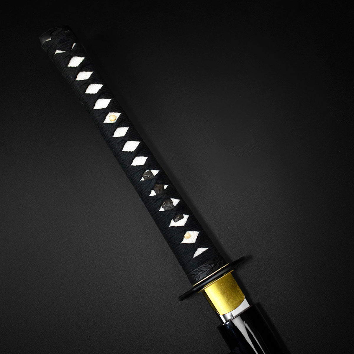 Japanese katana hilt and tsuba- Guild Arms.