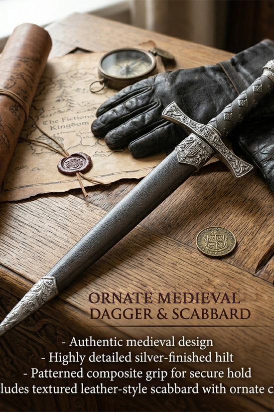 14'' Richard the Lion Heart Medieval Dagger