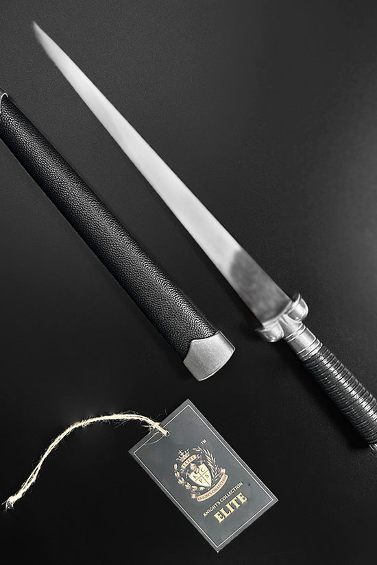 Hand-Forged Bollock Medieval Dagger - 1065 Carbon Steel Dagger