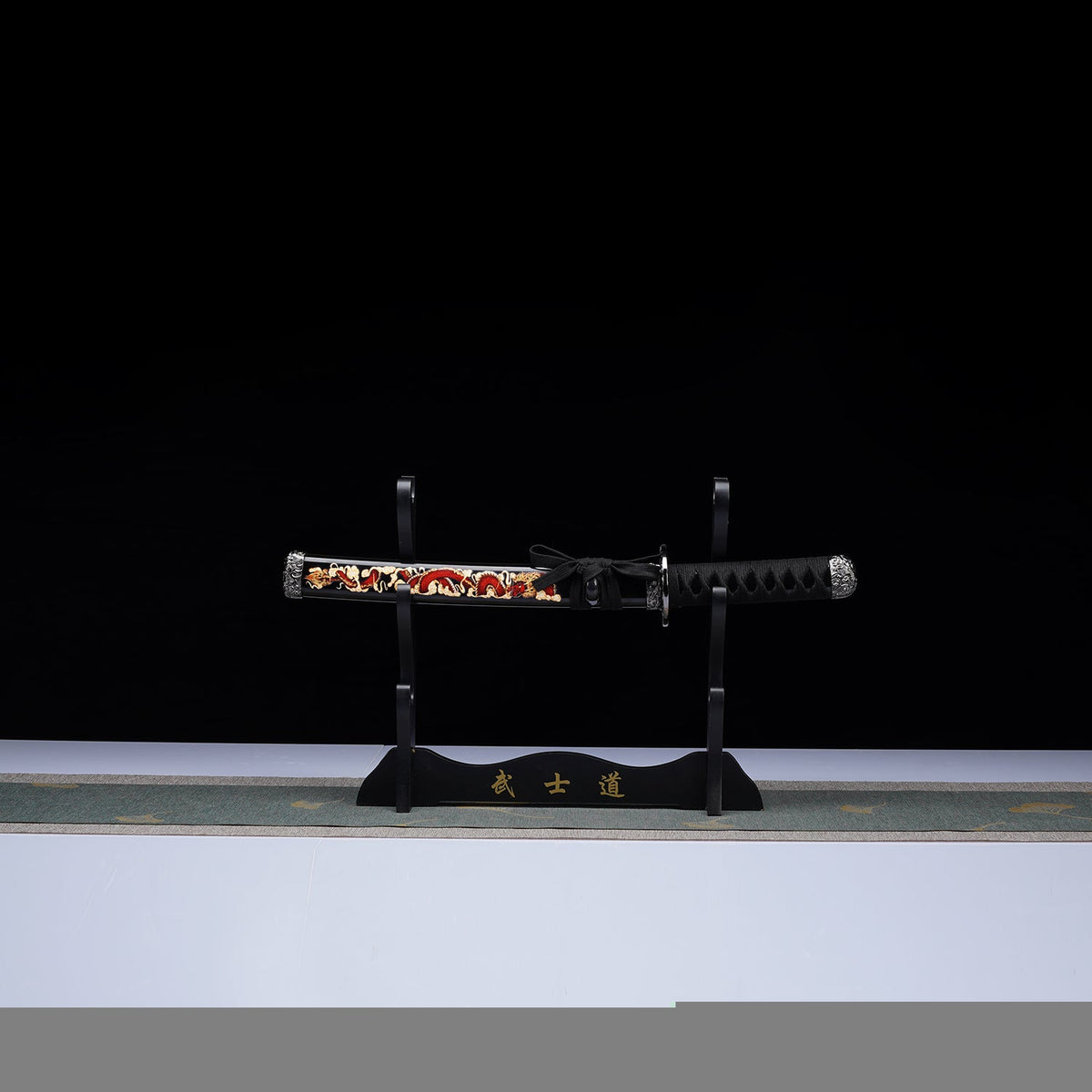 Black Dragon 3-Piece Samurai Sword Set | SA124BK-DG