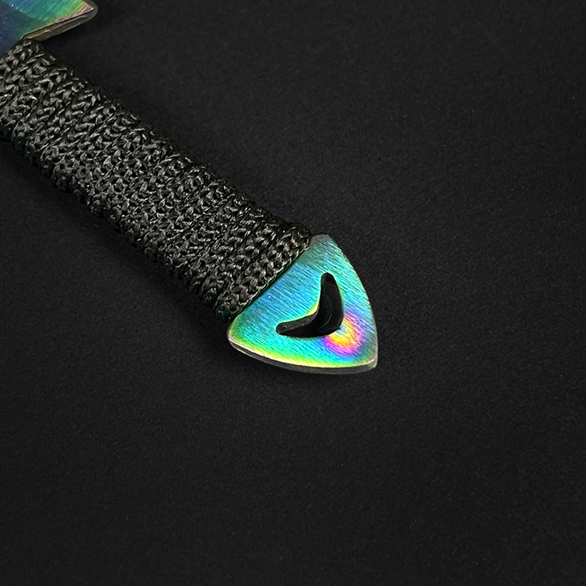 Falcon 6 PC 5 7/8" Overall Arrow Head Rainbow Throwing Knife Set