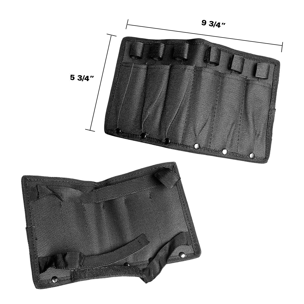 6 Piece Set  6" Throwing Knife Green Bungie Handle