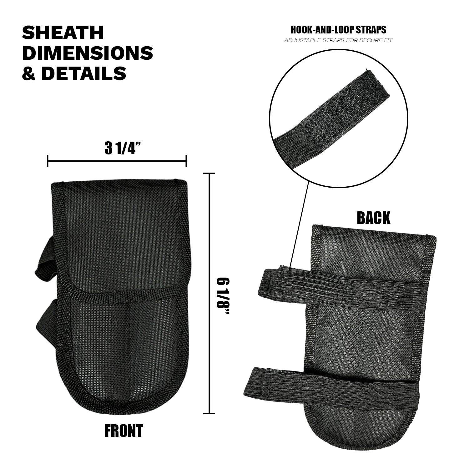 6 Piece Set Throwing Knife Black Blade & Handle w Spider