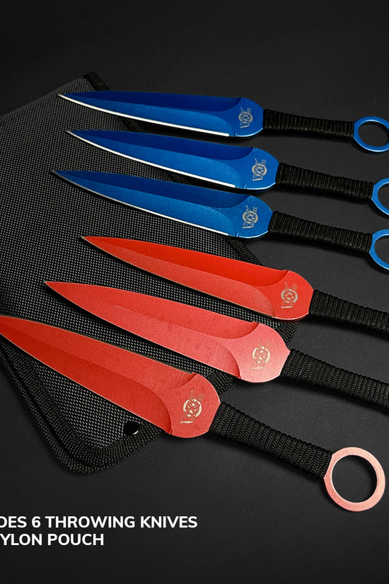 Target Master 6 PCS Blue & Red 9