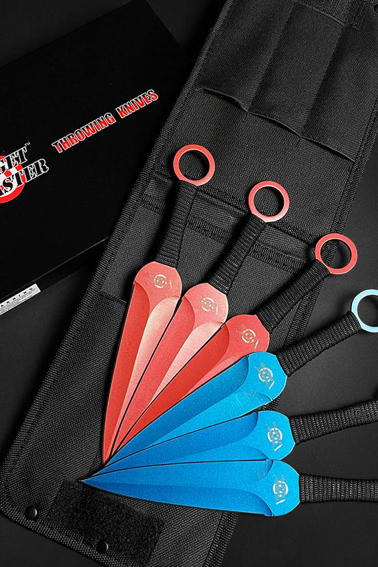 Target Master 6 PCS Blue & Red 9