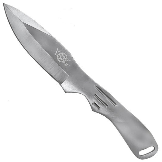 8" Overall 3 Pcs Silver Throwing knife w/ black nylon sleeve