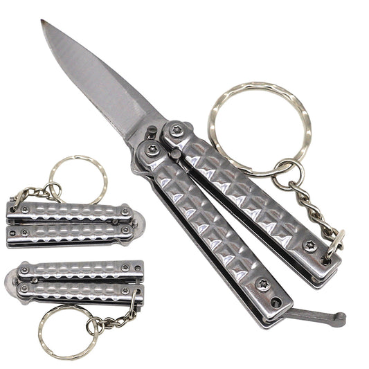 Butterfly Keychain Knife, 1.5" Blade | ABKD03CH