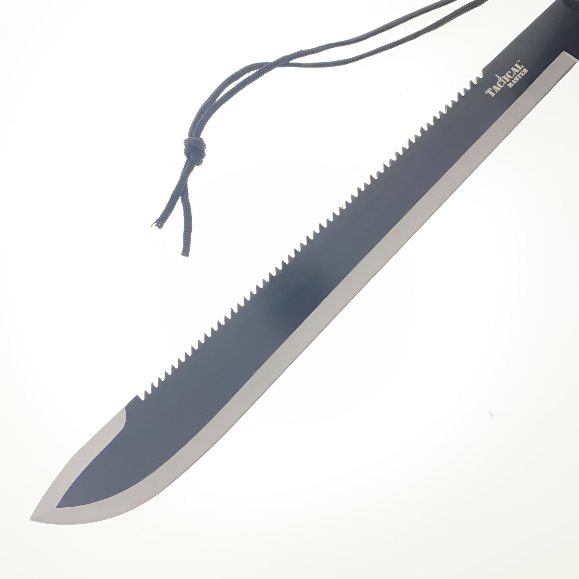 Orange Gardening Machete with Firestarter & Sharpening Stone