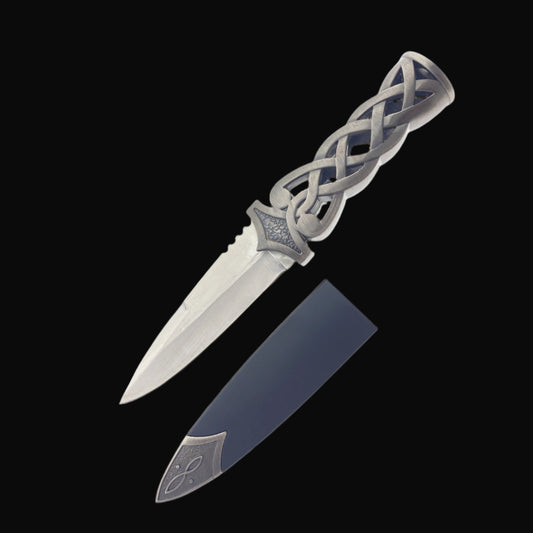 9" Yellow Scottish Dirk Dagger