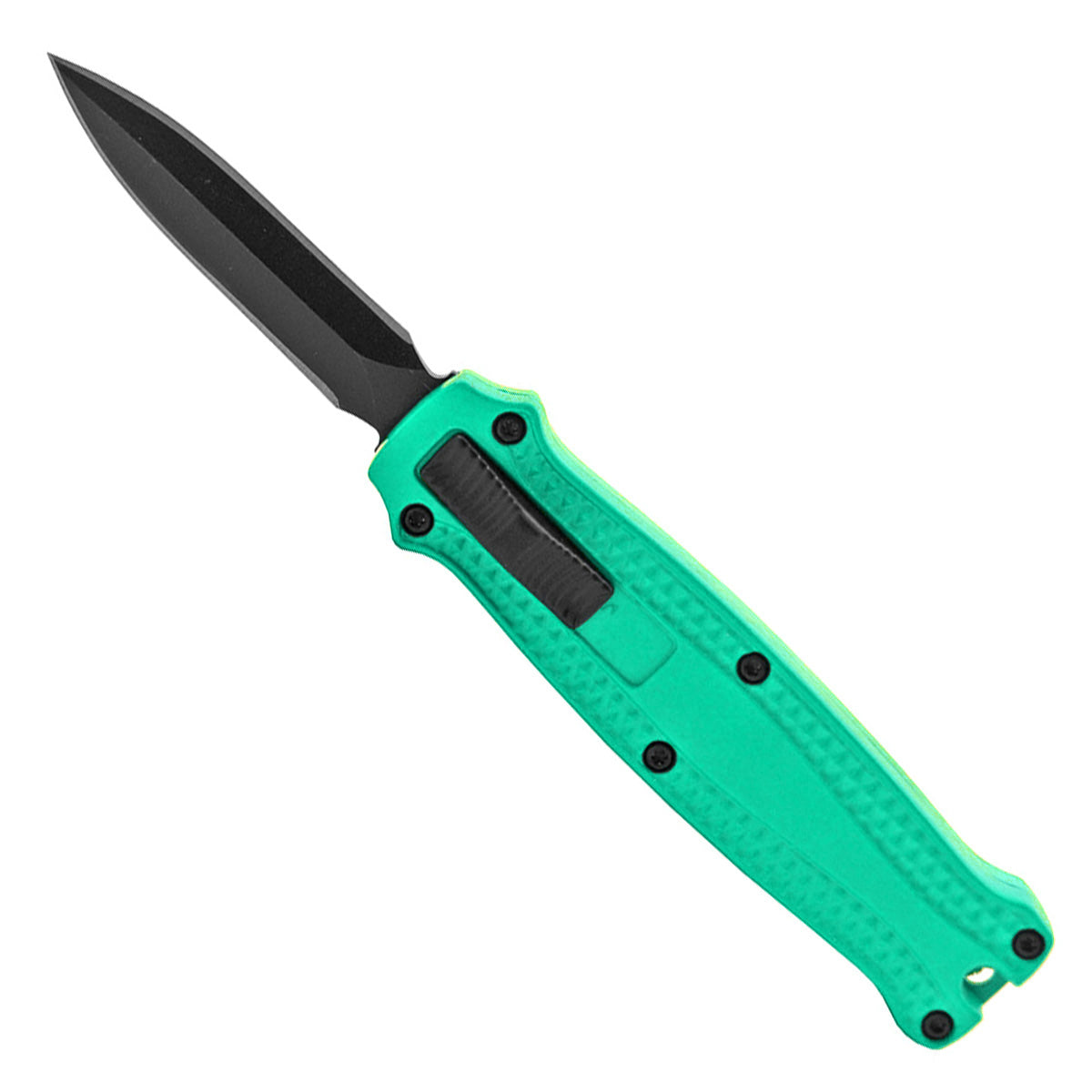 California Legal Teal Mini OTF Knife - 2" 440 Blade | BOA159TC