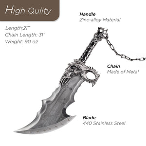 Handle: ZInc-alloy material Blade : 420 steel