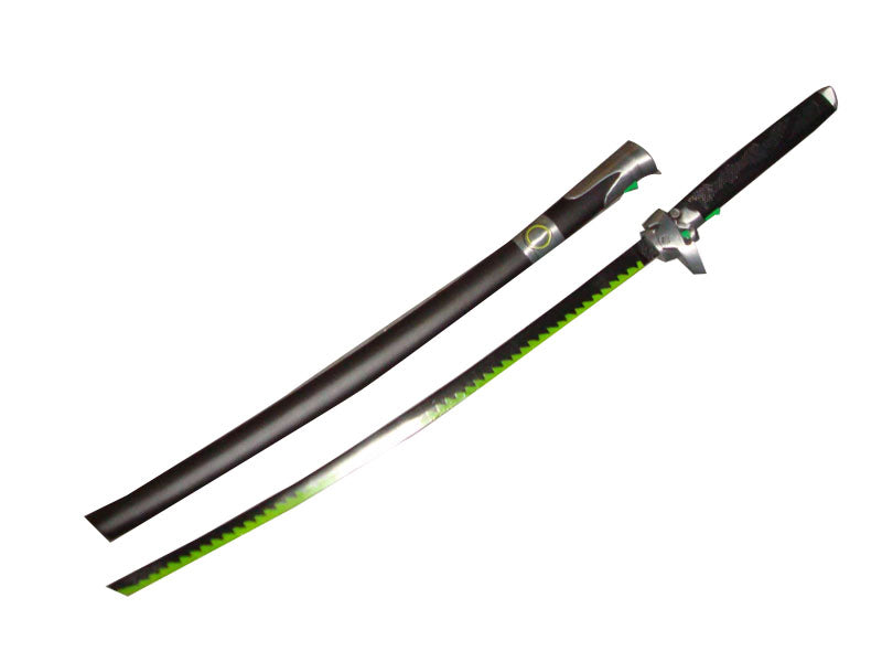 27" Blade Fantasy Samurai Sword Katana w/ Wooden Scabbard