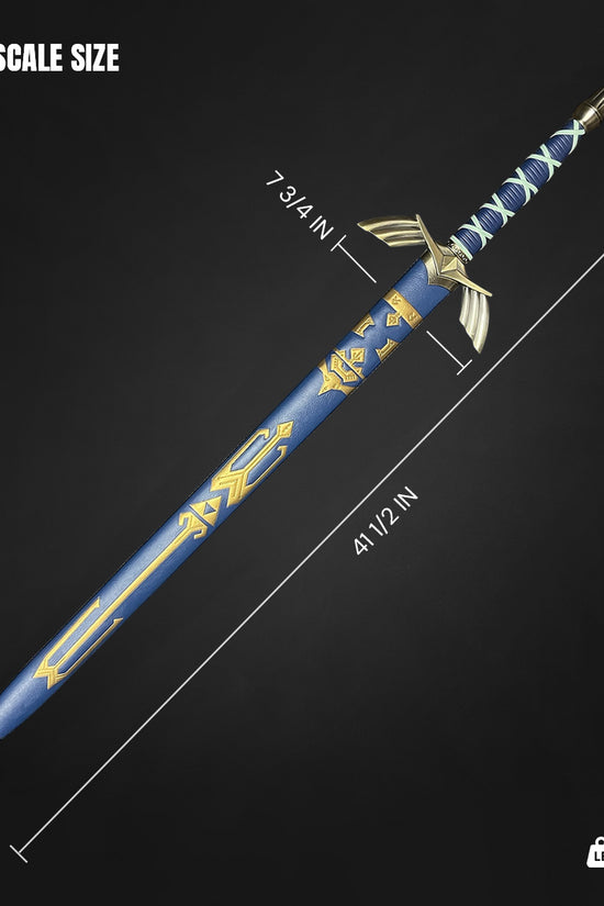 42"  Blue Fantasy Sword, Animation