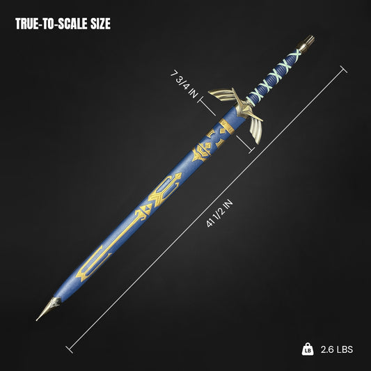 42"  Blue Fantasy Sword, Animation