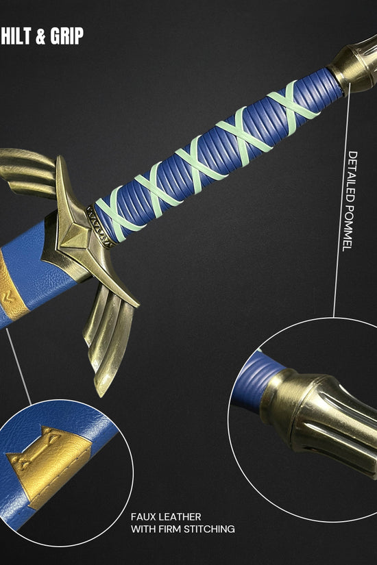 42"  Blue Fantasy Sword, Animation