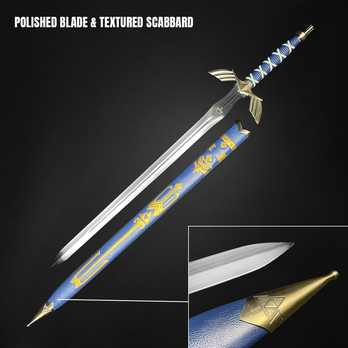 42"  Blue Fantasy Sword, Animation