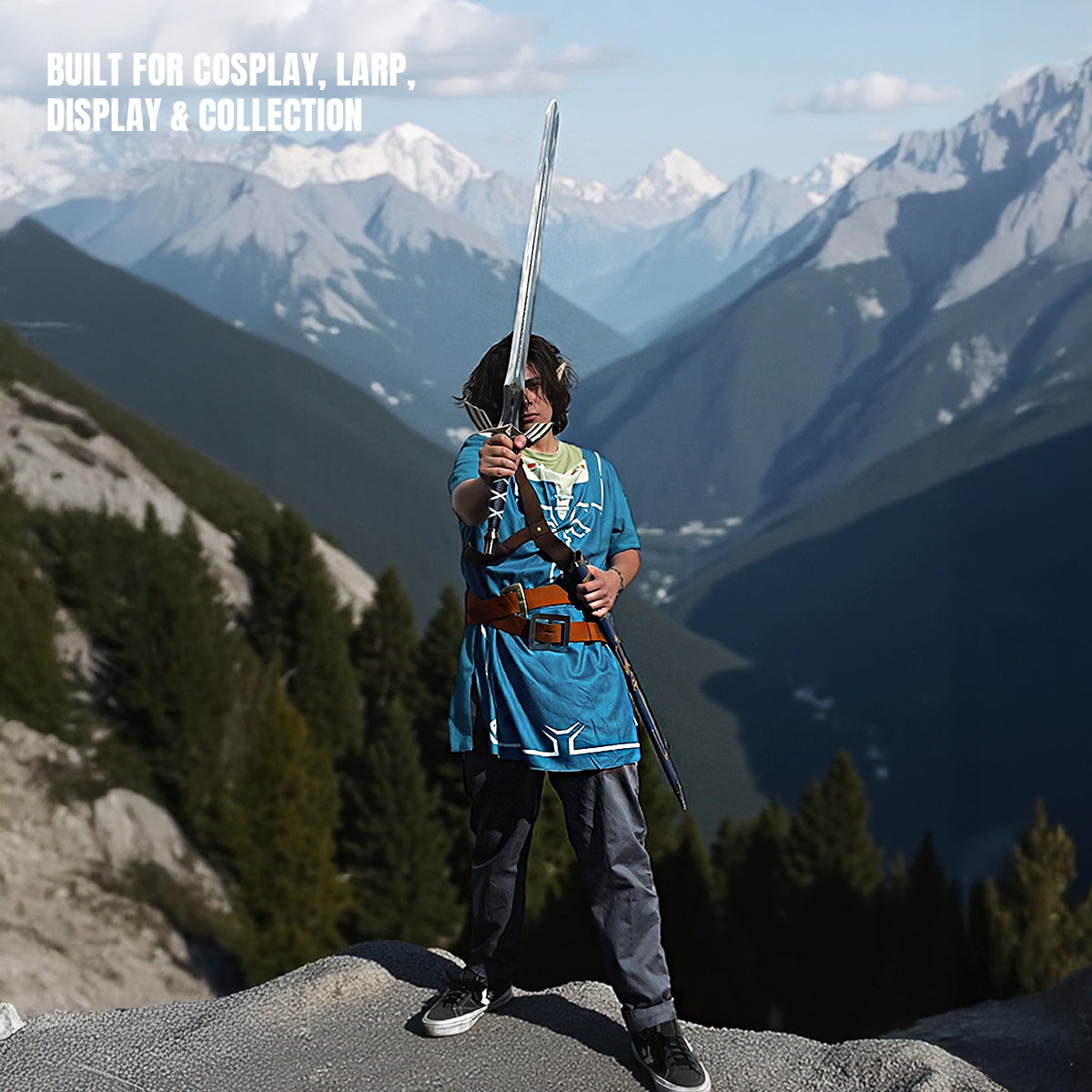 42"  Blue Fantasy Sword, Animation