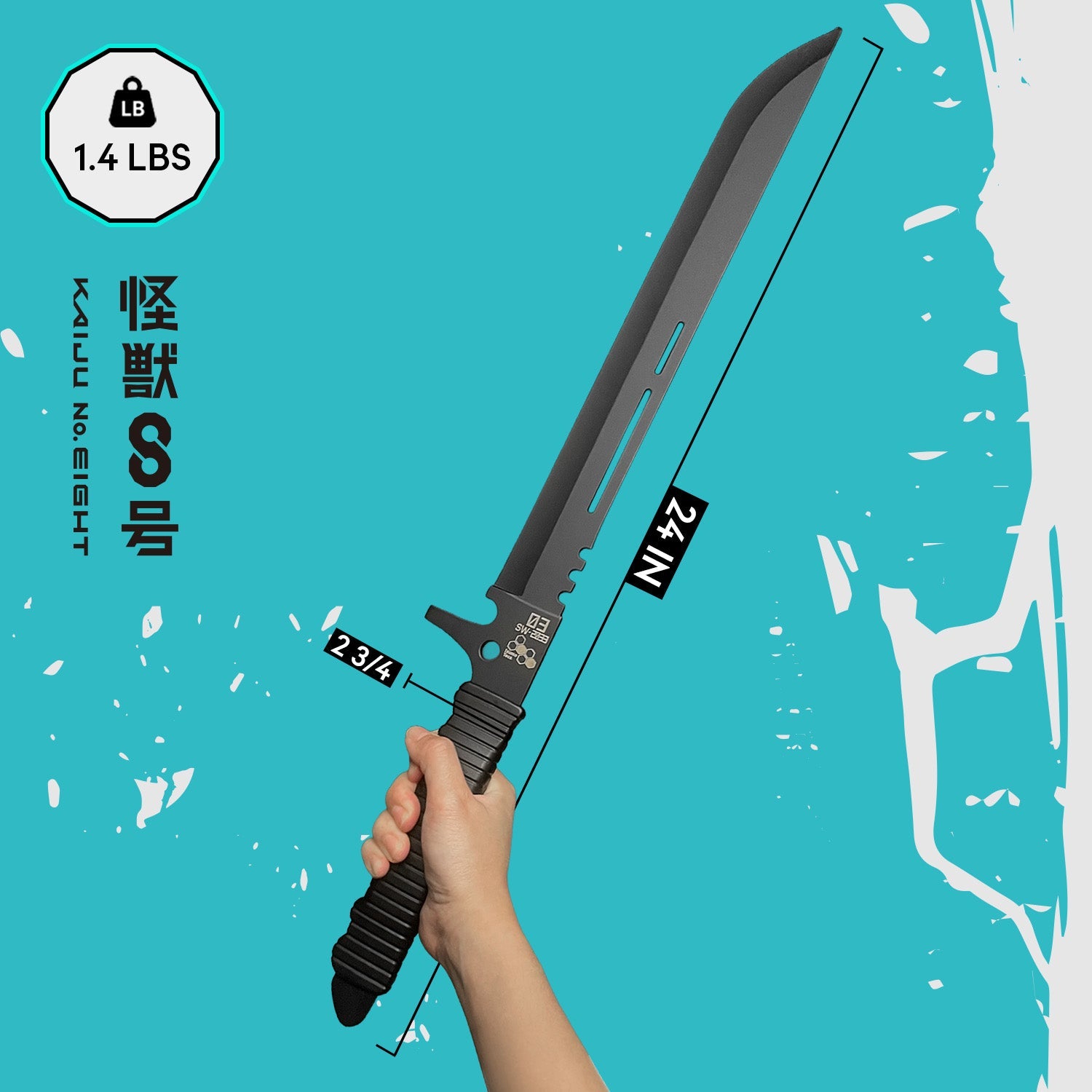 Officially Licensed Kaiju No. 8 Metal Hoshina's Swords