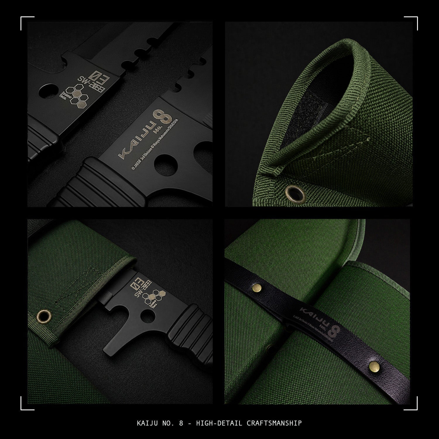 Officially Licensed Kaiju No. 8 Metal Hoshina's Swords