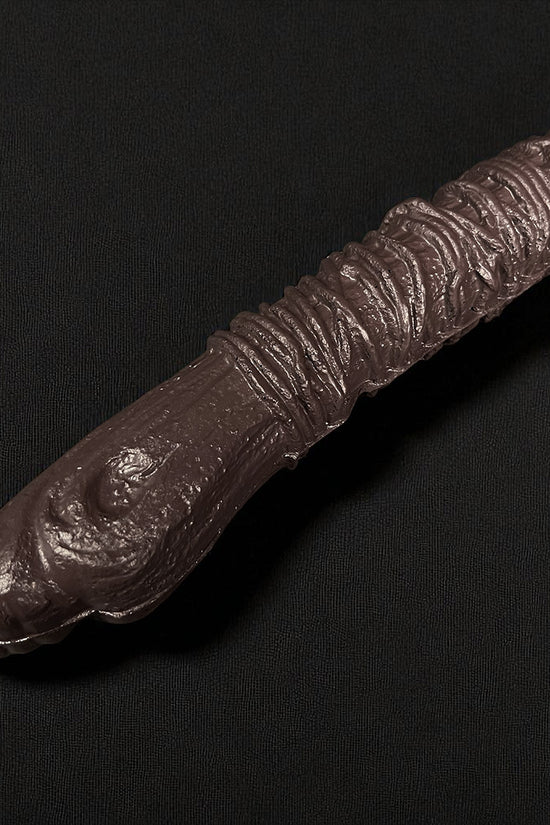 Close-up of fantasy weapon wrapped handle