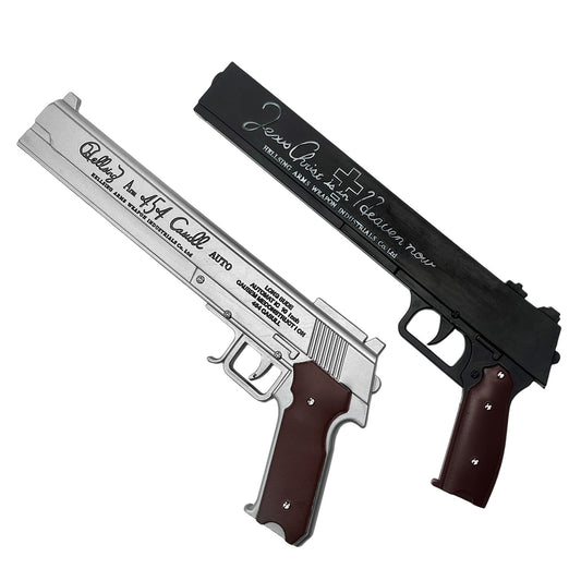 2 PCS SET Foam Decorative Gun