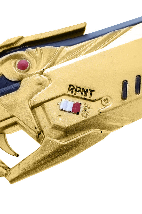 12" Foam Gold Decorative Gun FPS Game