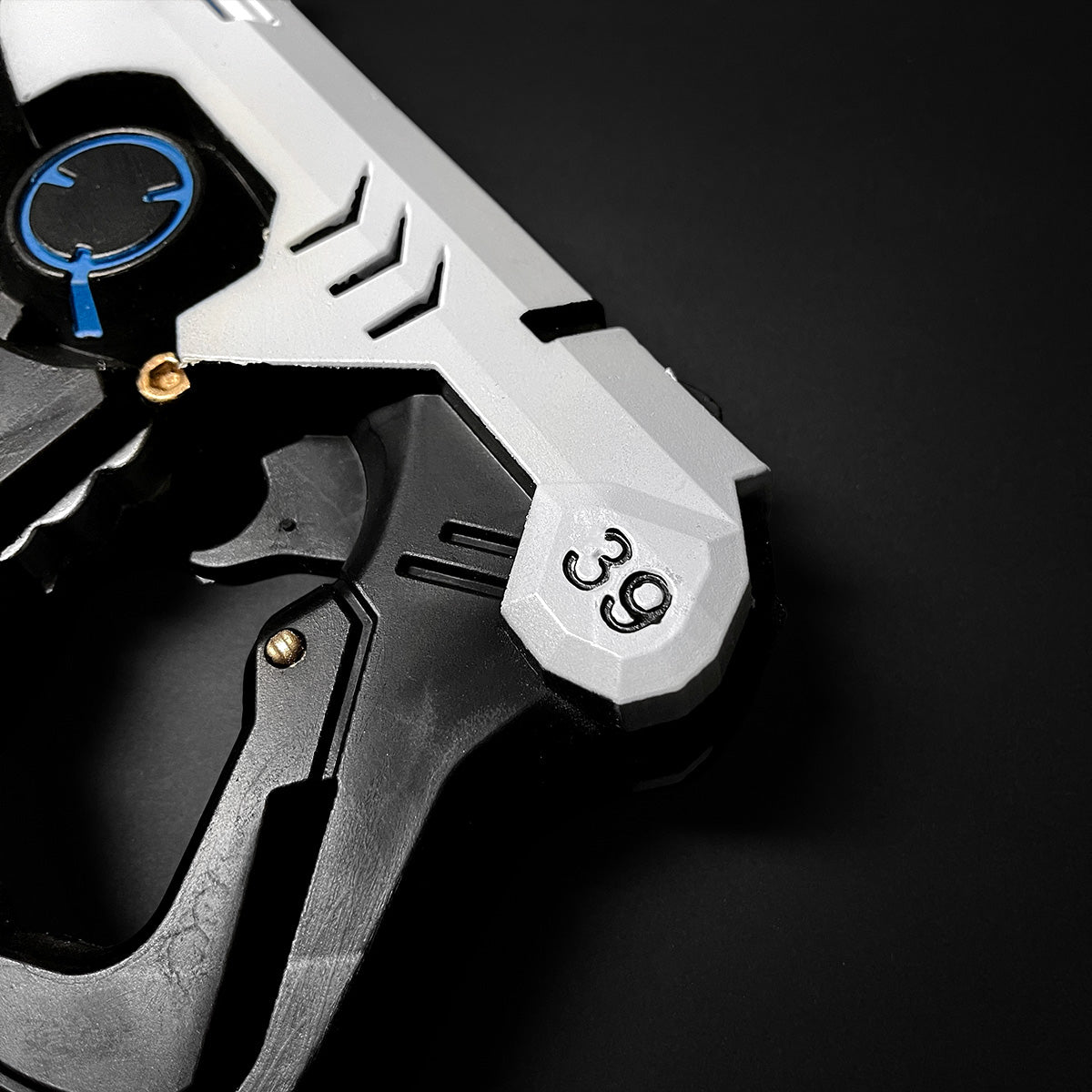 10" White Foam Gun FPS Game