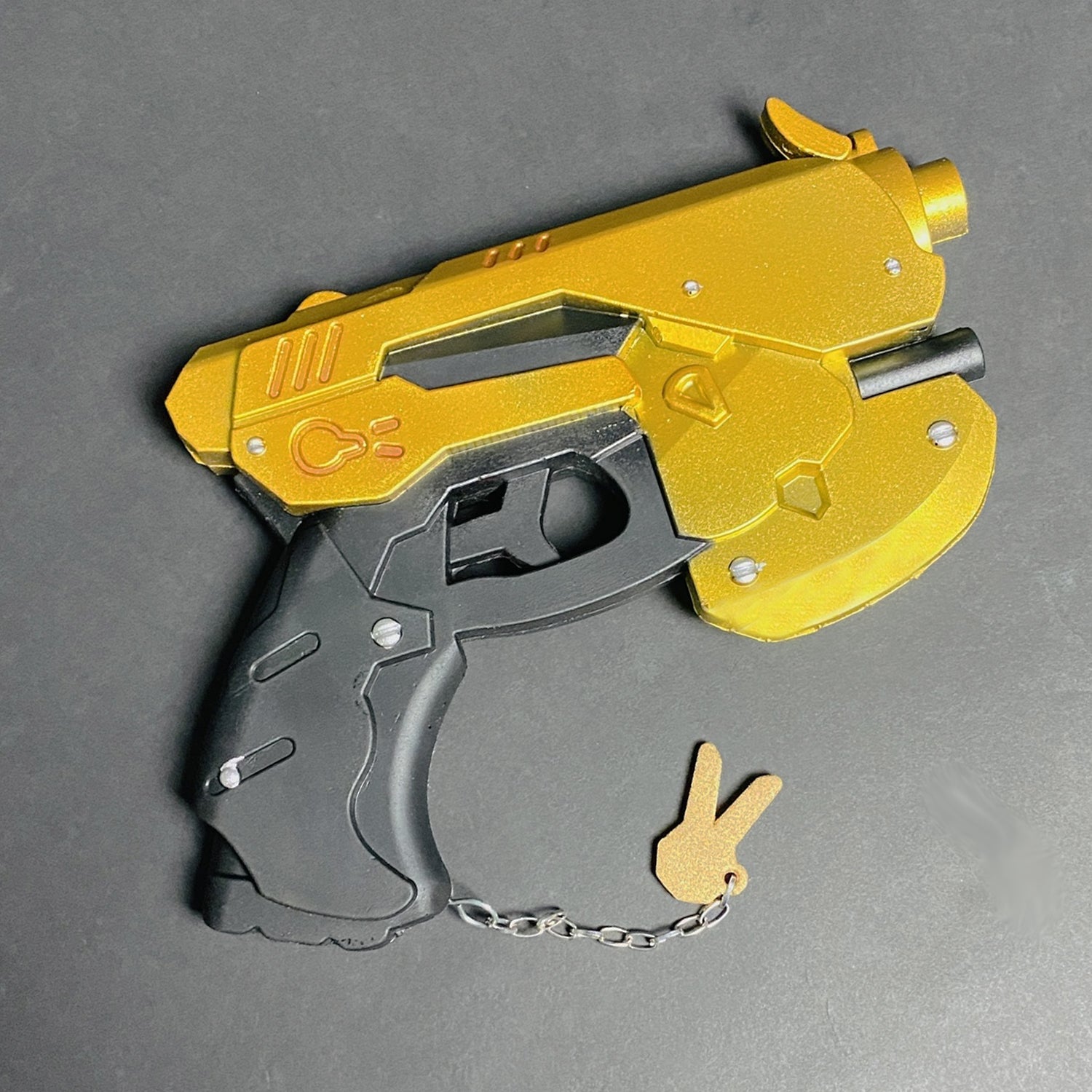 10" Gold FPS Game Foam Pistol