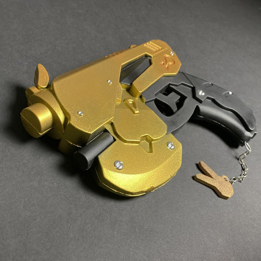 10" Gold FPS Game Foam Pistol