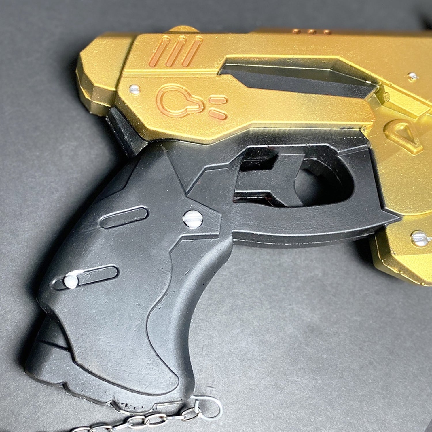 10" Gold FPS Game Foam Pistol