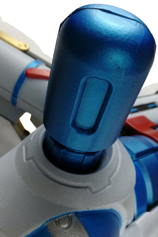 Blue and White Foam Gun